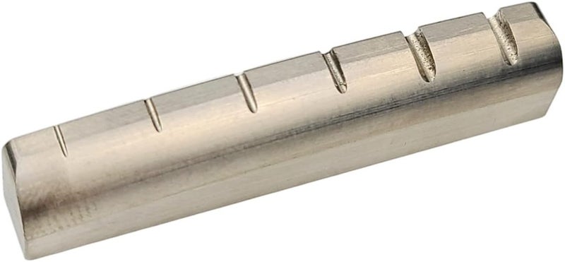 Kaynes 43mm Titanium Alloy Guitar Nut Replacement for Gibson Les Paul LP SG Style Electric or Acoustic Guitars - Image 1